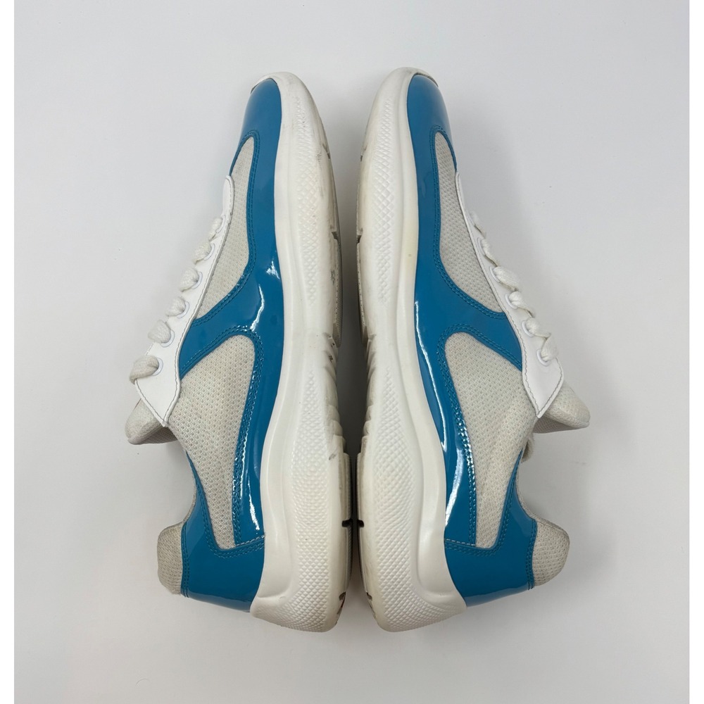 Prada Americas Cup Sneaker Light Blue Size 9 US 8 Prada - Picture 3 of 8